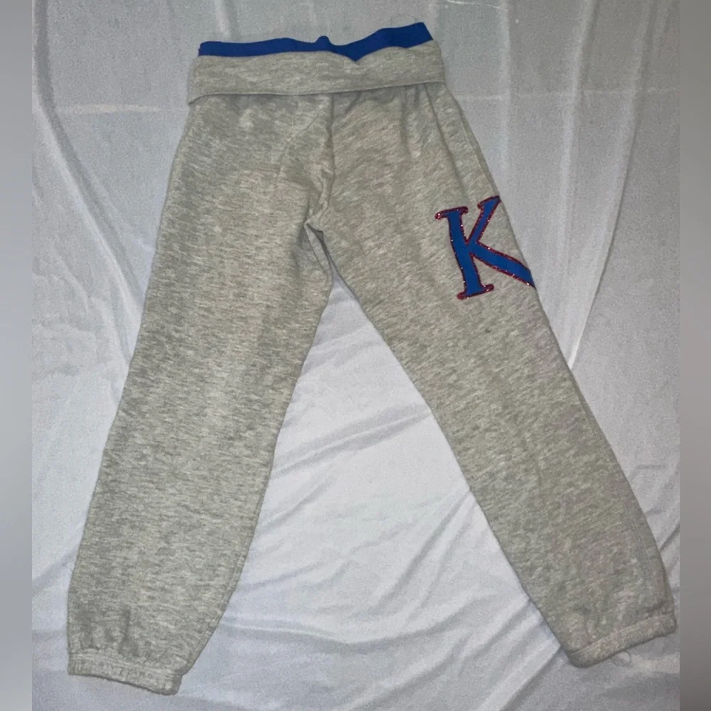 5th & Ocean • Kansas University Sweatpants • Girls Size 8 - Picture 3 of 8